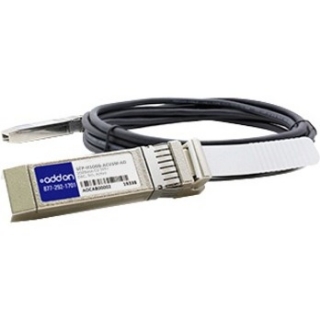 Picture of AddOn Cisco SFP-H10GB-ACU5M Compatible TAA Compliant 10GBase-CU SFP+ to SFP+ Direct Attach Cable (Active Twinax, 5m)