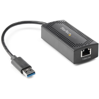 Picture of StarTech.com 5GbE USB A to Ethernet Adapter - NBASE-T NIC - USB 3.0 Type A 2.5 GbE /5 GbE Multi Speed Gigabit Network USB 3.1 to RJ45/LAN