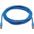 Picture of Tripp Lite NM12-6A1-03M-BL M12 X-Code Cat6a 10G Ethernet Cable, M/M, Blue, 3 m (9.8 ft.)