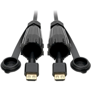 Picture of Tripp Lite HDMI Cable High-Speed 2 IP68 Connectors Industrial Ethernet 12ft