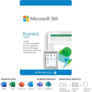 Picture of Microsoft 365 Business Standard - Subscription License - 1 Person - 1 Year