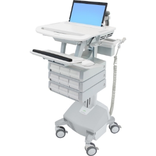 Picture of Ergotron StyleView Laptop Cart, LiFe Powered, 9 Drawers