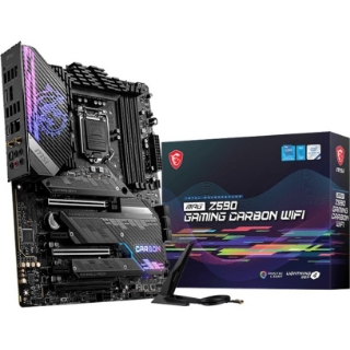 Picture of MSI MPG Z590 GAMING CARBON WIFI Desktop Motherboard - Intel Z590 Chipset - Socket LGA-1200 - Intel Optane Memory Ready - ATX