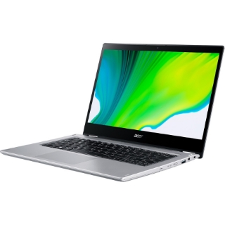 Picture of Acer Spin 3 SP314-54N SP314-54N-50W3 14" Touchscreen Convertible 2 in 1 Notebook - Full HD - 1920 x 1080 - Intel Core i5 10th Gen i5-1035G4 Quad-core (4 Core) 1.10 GHz - 8 GB Total RAM - 512 GB SSD - Pure Silver