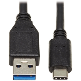 Show details for Tripp Lite USB C to USB-A Cable USB Type C 3.1 Gen 1, 5 Gbps M/M 20in Picture of Tripp Lite USB C to USB-A Cable USB Type C 3.1 Gen 1, 5 Gbps M/M 20in