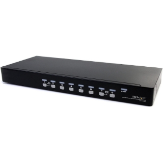 Picture of StarTech.com 8 Port Rackmount USB VGA KVM Switch w/ Audio