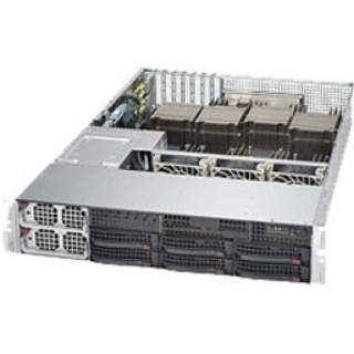 Picture of Supermicro SuperServer 8028B-C0R3FT Barebone System - 2U Rack-mountable - Socket R1 LGA-2011 - 4 x Processor Support