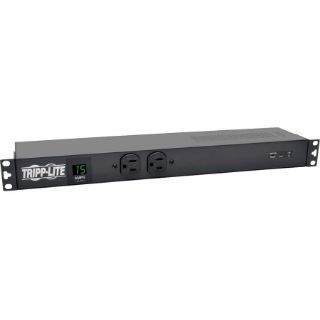 Picture of Tripp Lite PDU Metered Isobar Surge 120V 15A 5-15R 14 Outlet 5-15P 1URM