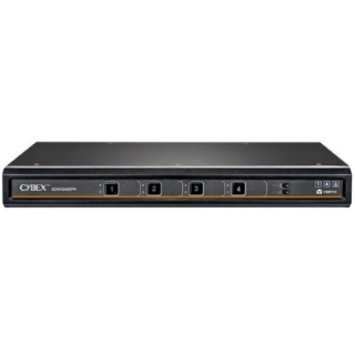 Picture of Vertiv Cybex Secure MultiViewer KVM Switch | 4 port | NIAP Approved | Dual AC