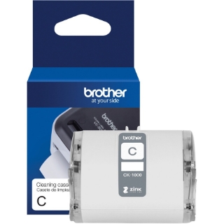 Picture of Brother Genuine CK-1000 ~ 2 (1.97") 50 mm wide x 6.5 ft. (2 m) Cleaning Roll for Brother VC-500W Label and Photo Printers