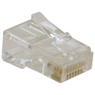 Picture of Tripp Lite RJ45 Modular Plug for Solid Cat5 Cat5e Cable 10 Pack