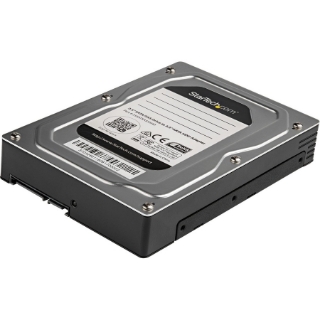 Picture of StarTech.com 2.5 to 3.5 Hard Drive Adapter - For SATA and SAS SSD / HDD - 2.5 to 3.5 Hard Drive Enclosure - 2.5 to 3.5 SSD Adapter - 2.5 to 3.5 HDD Adapter