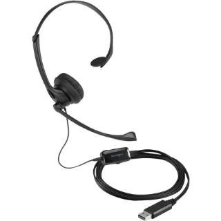 Picture of Kensington USB Mono Headset with Mic and Volume Control