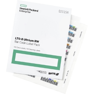 Picture of HPE LTO-8 Ultrium RW Bar Code Label Pack