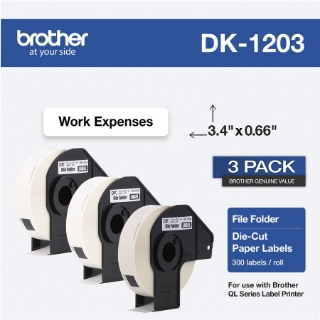 Picture of Brother DK File Folder Label