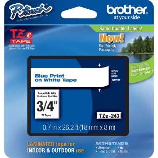 Picture of Brother P-Touch TZe Flat Surface Laminated Tape