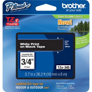 Picture of Brother P-Touch TZe Flat Surface Laminated Tape