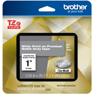 Picture of Brother TZe Premium TZeML55 Label Tape