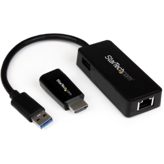 Picture of StarTech.com Samsung Chromebook 2 & Series 3 HDMI to VGA and USB 3.0 Gigabit Ethernet Accessory Bundle