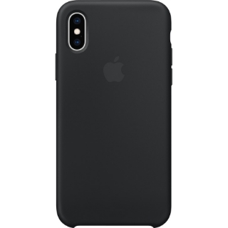 Picture of Apple iPhone Xs Silicone Case - Black