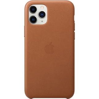 Picture of Apple iPhone 11 Pro Leather Case - Saddle Brown
