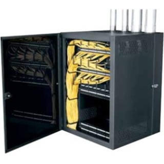 Picture of Middle Atlantic Cablesafe CWR-12-30VD4 Rack Cabinet With Vented Front Door And 4 D-Rings